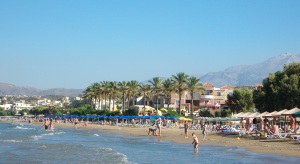Agia Marina Beach Chania Crete