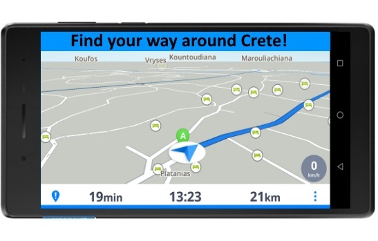 GPS Navigation Crete